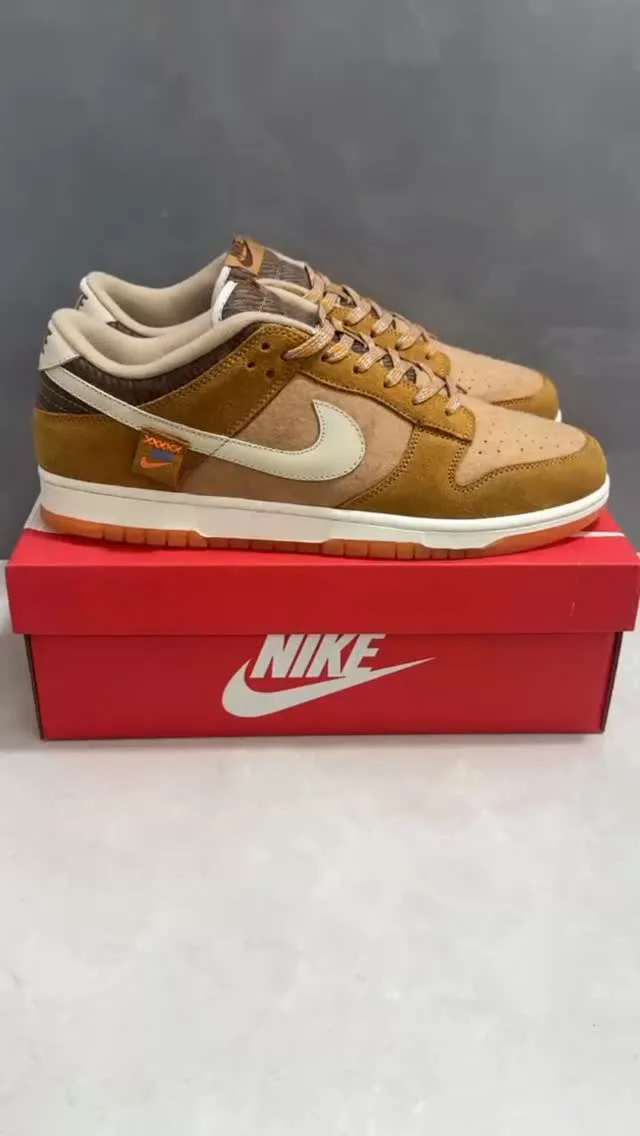 Nike Dunk Low caramelo